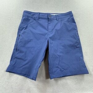 Stio Cut Bank Shorts Mens 33 Blue 10" Hiking Stretch Quick Dry Performance